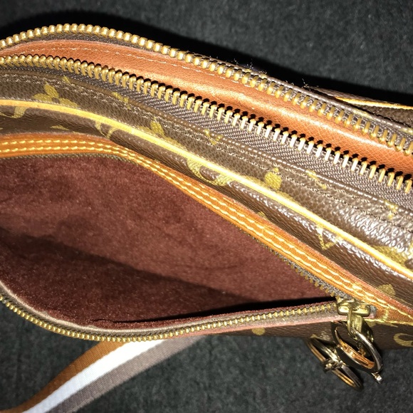 LOUIS VUITTON CLUTCH BAG ✅AUTHENTIC 863TH - Picture 9 of 12